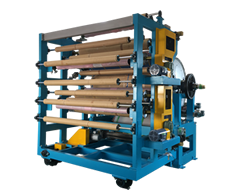 Compression bonding machine for laminate