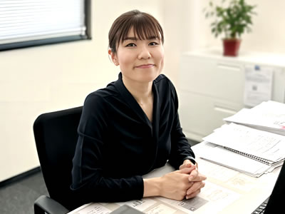 株式会社芹澤工業　代表取締役社長芹澤菜緒子